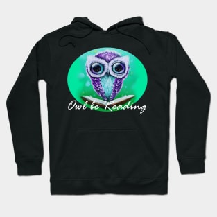 reading owl Hoodie